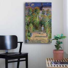 Wallity Pintura Decorativa en Lienzo Claude Monet 45x70 cm